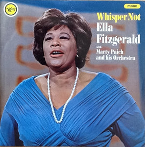 Ella Fitzgerald With Marty Paich And His Orchestra* - Whisper Not (LP, Album, Mono)