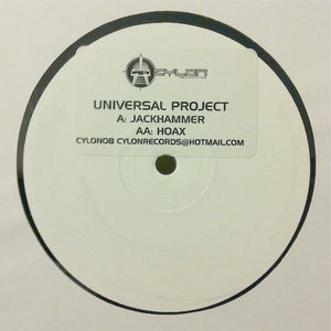 Universal Project - Jackhammer / Hoax (12", Promo, W/Lbl, Sti)