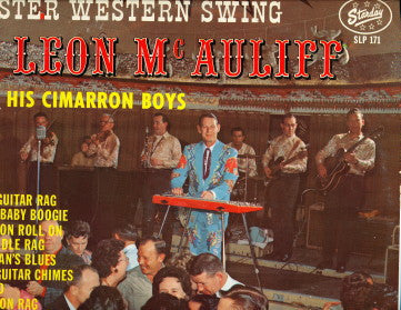 Leon McAuliff And His Cimarron Boys* - Mister Western Swing (LP, Mono)