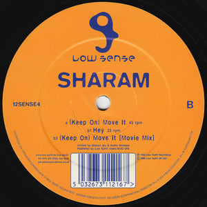 Sharam - (Keep On) Move It (12")