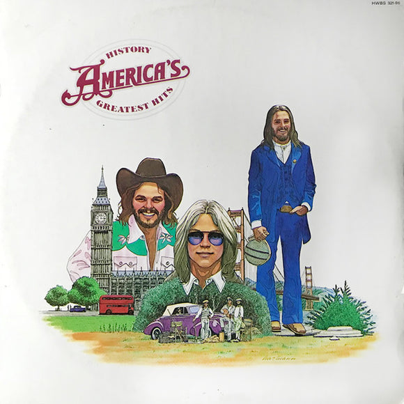 America (2) - History · America's Greatest Hits (LP, Comp, RE)