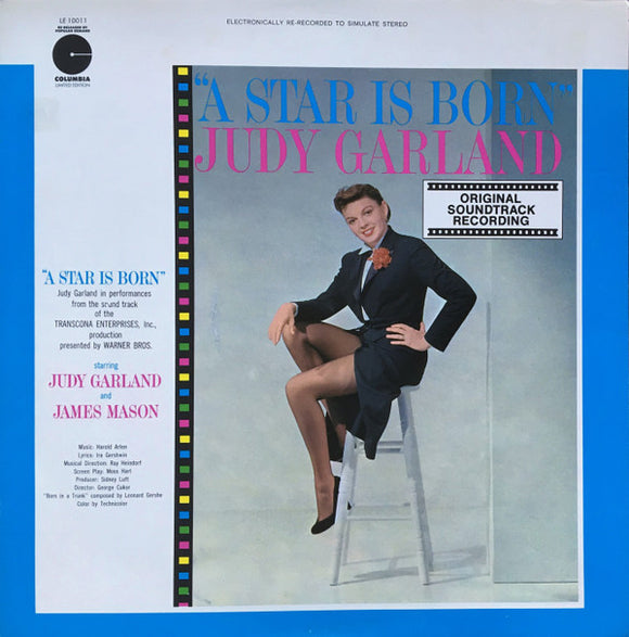 Judy Garland - A Star Is Born (LP, Album, RE)