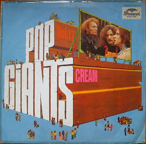 Cream (2) - Pop Giants, Vol. 17 (LP, Comp)