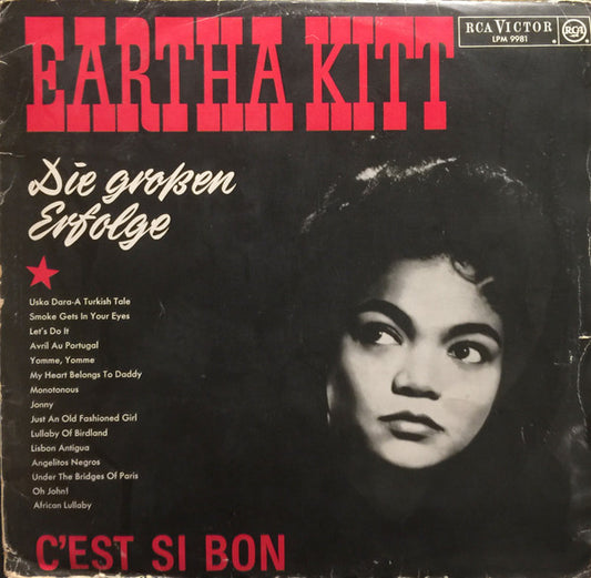 Eartha Kitt - C'Est Si Bon - Die Großen Erfolge (LP, Comp, Mono)