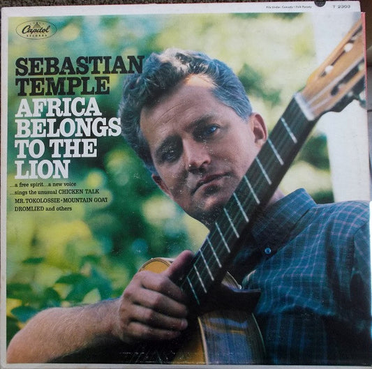 Sebastian Temple - Africa Belongs To The Lion (LP, Album, Mono)
