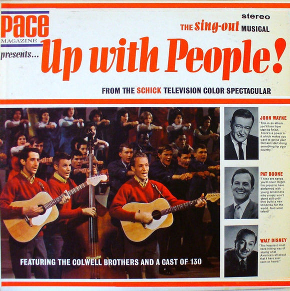 Up With People!* - Pace Magazine Presents Up With People! The Sing-Out Musical (LP)
