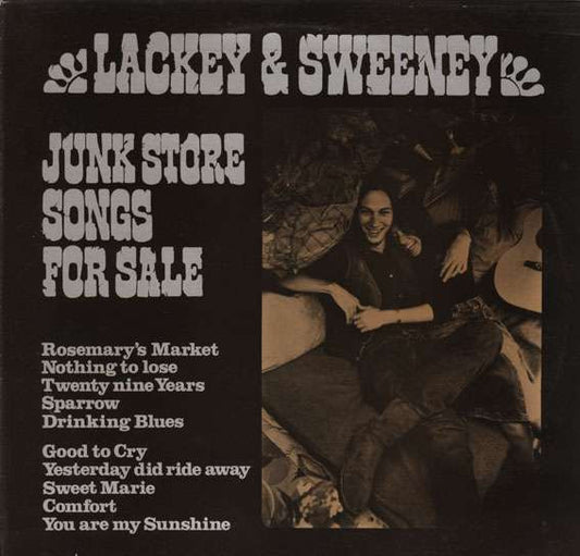 Lackey & Sweeney* - Junk Store Songs For Sale (LP, Album)