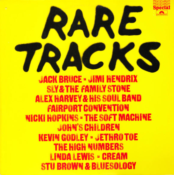 Various - Rare Tracks (LP, Comp, Mono)