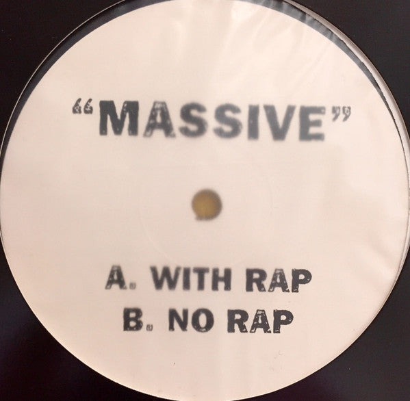 Unknown Artist - Massive (12", Promo)