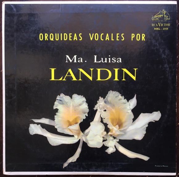 Maria Luisa Landin - Orquideas Vocales Por Ma. Luisa Landin (LP)