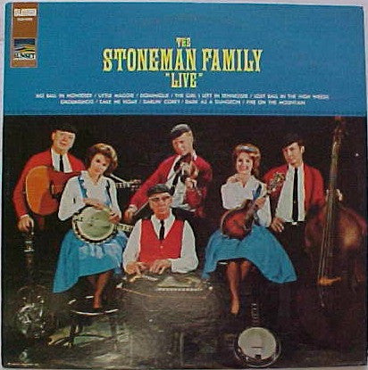 The Stoneman Family - The Stoneman Family "Live" (LP, Album, RE, abr)