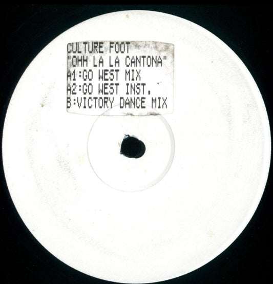 Culture Foot - Ohh La La Cantona (12", W/Lbl, Sti)
