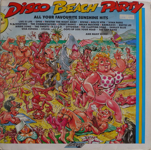Various - Disco Beach Party (All Your Favourite Sunshine Hits) (2xLP, Comp, Gat)