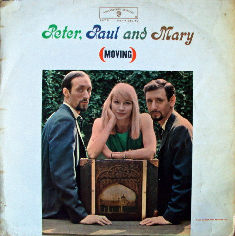 Peter, Paul & Mary - (Moving) (LP, Album, Mono)