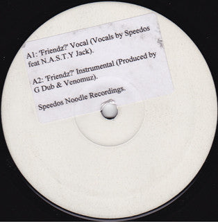 Speedos - Friendz? / Can Do Now (12", W/Lbl, Sti)
