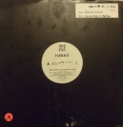 Nikke* - Nikke Does It Better (12", Promo)