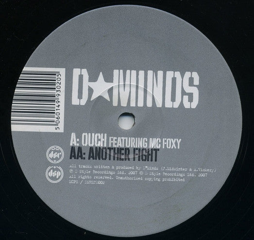 D*Minds* - Ouch / Another Fight (12")