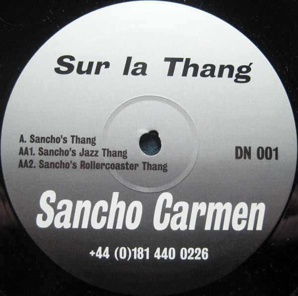 Sancho Carmen - Sur La Thang (12")