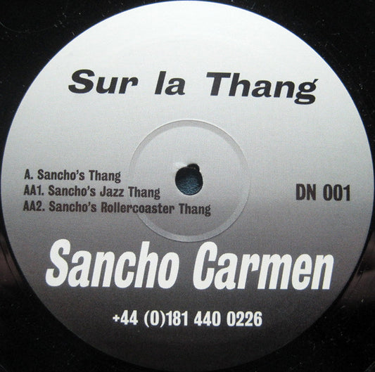 Sancho Carmen - Sur La Thang (12")