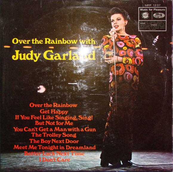 Judy Garland - Over The Rainbow With Judy Garland (LP, Comp)