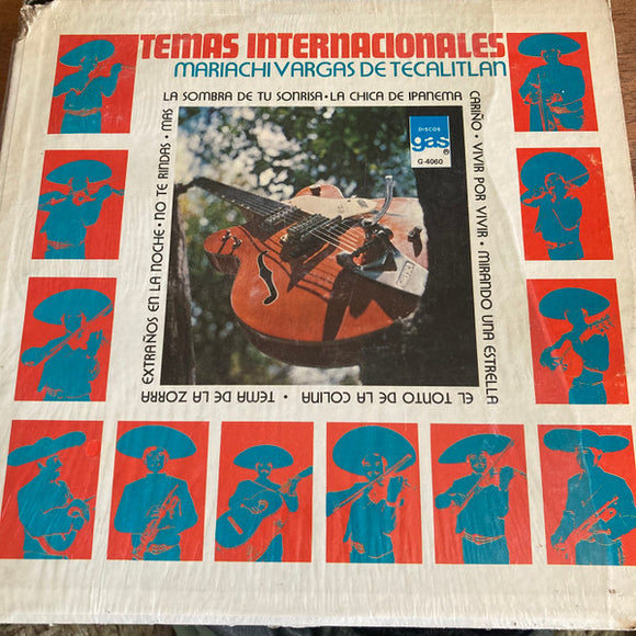 Mariachi Vargas de Tecalitlán - Temas Internacionales (LP, Album)