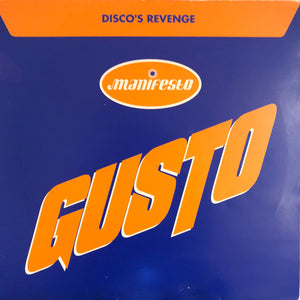 Gusto - Disco's Revenge (12", Single)