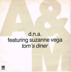 D.N.A.* Featuring Suzanne Vega - Tom's Diner (7", Single)
