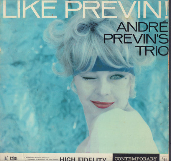 André Previn's Trio* - Like Previn! (LP, Album, Mono)