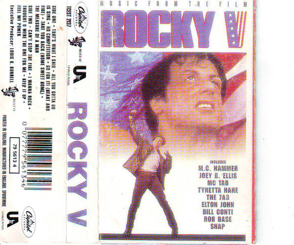 Various - Rocky V (Music From And Inspired By The Motion Picture) (Cass, Comp)