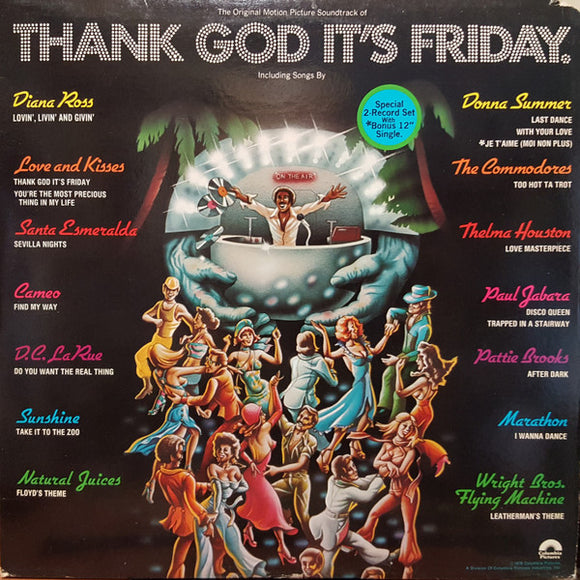 Various - Thank God It's Friday (The Original Motion Picture Soundtrack) (2xLP, Album + 12