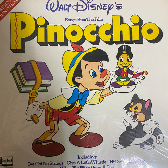 Unknown Artist - Walt Disney’s Pinocchio (LP, Mono)