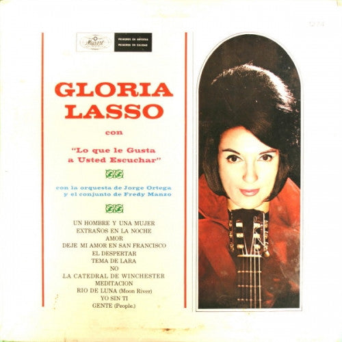 Gloria Lasso - Con Lo Que Le Gusta A Usted Escuchar (LP, Album, Mono)