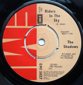 The Shadows - Riders In The Sky (7", Single, Com)