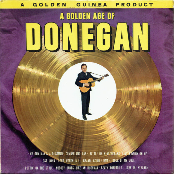 Lonnie Donegan And His Group - A Golden Age Of Donegan (LP, Comp, Mono)