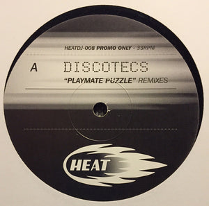 Discotecs* - Playmate Puzzle (Remixes) (12", Promo)