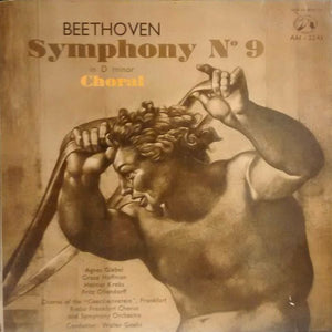 Beethoven* / Radio Frankfurt Symphony Orchestra*, Walter Goehr - Symphony No. 9 (LP)