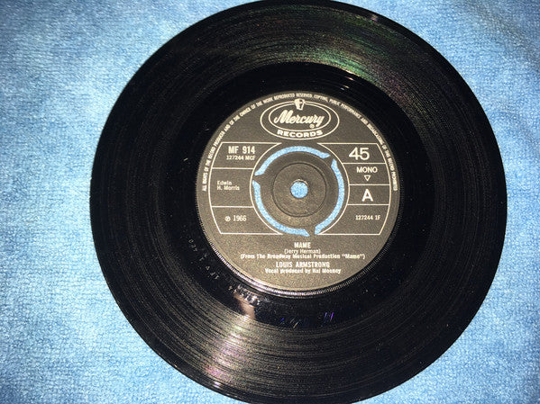 Louis Armstrong - Mame  (7", Single, Mono)