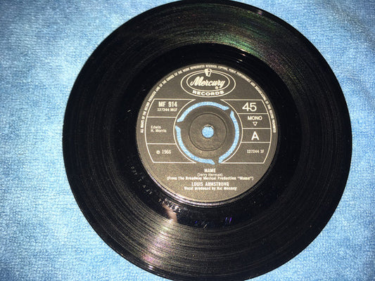 Louis Armstrong - Mame  (7", Single, Mono)
