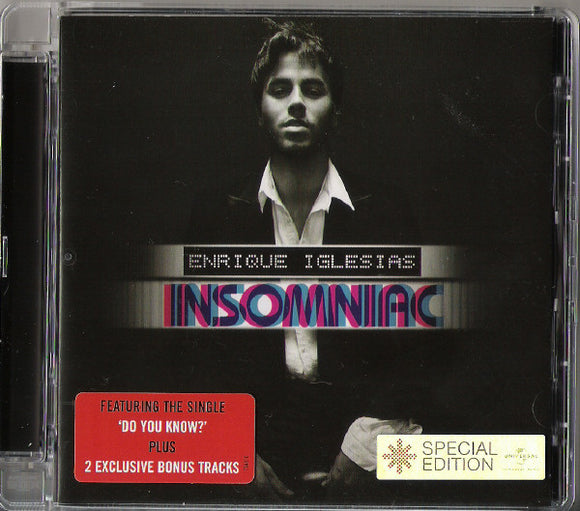 Enrique Iglesias - Insomniac (CD, Album, S/Edition)