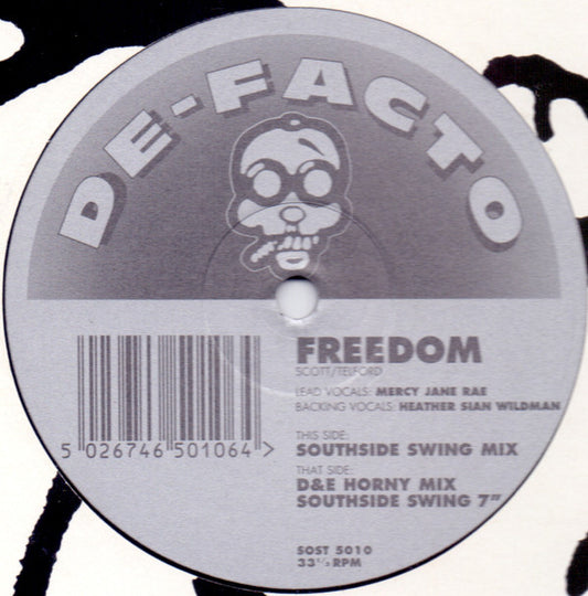 De-Facto - Freedom (12")