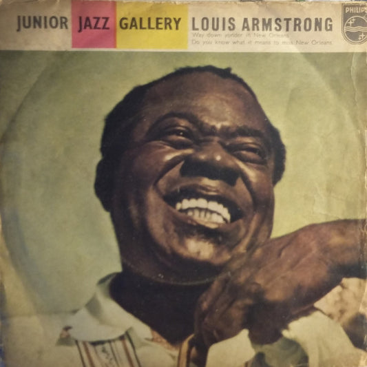 Louis Armstrong - Way Down Yonder In New Orleans (7", Single)