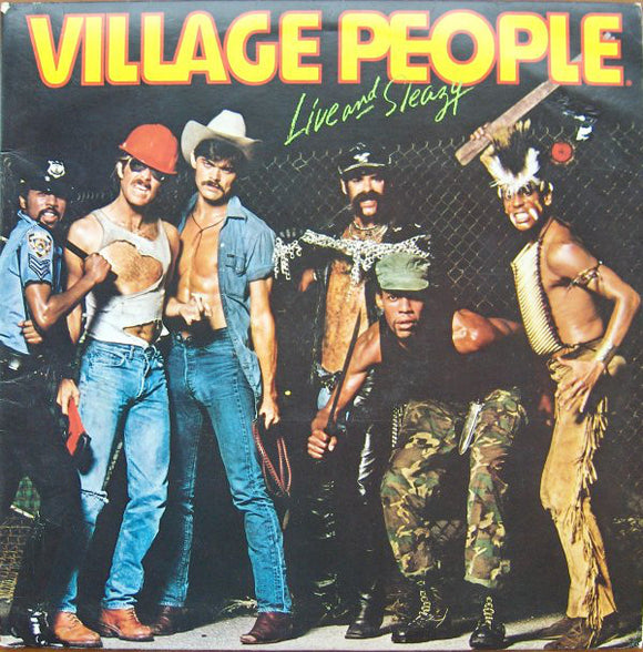 Village People - Live And Sleazy (2xLP, Album)