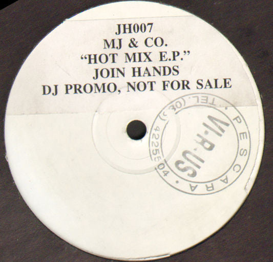 Mj & Co.* - Hot Mix E.P. (12", EP, Promo, W/Lbl, Sti)