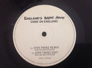 England's Barmy Army - Come On England!  (12", Promo)