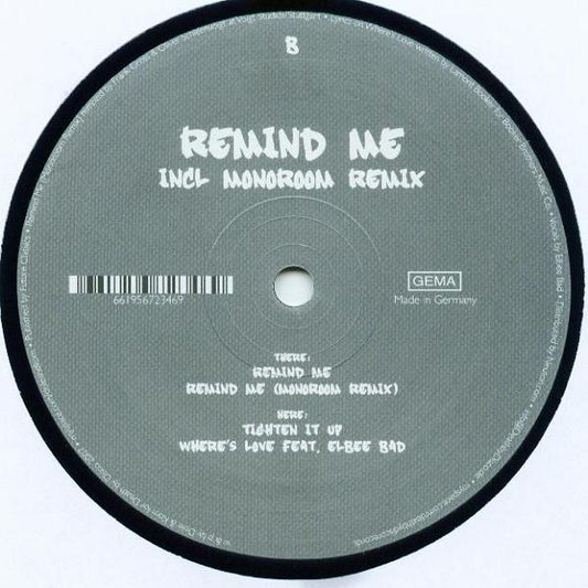 Dole & Kom - Remind Me (12")