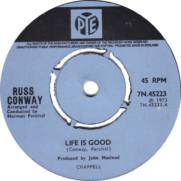 Russ Conway - Life Is Good / Long Nosed Nellie (7