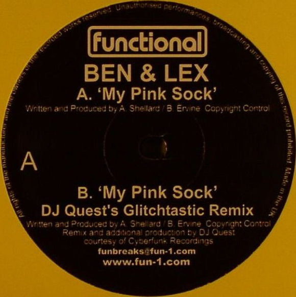 Ben & Lex - My Pink Sock (12