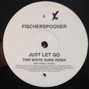 Fischerspooner - Just Let Go (12", Promo)