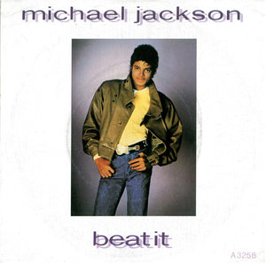 Michael Jackson - Beat It (7", Single, Inj)