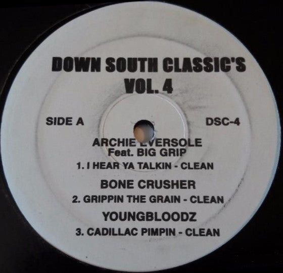 Various - Down South Classics Vol. 4 (12", Unofficial)